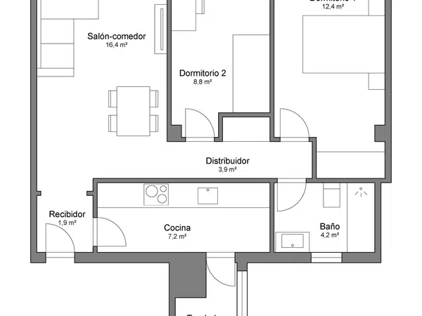 Piso en calle del Jacinto, 5 - Foto 17