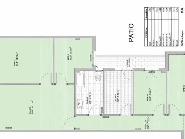 Piso en Calle de Fray Luis de León, 21, Centro, Centro - Foto 11