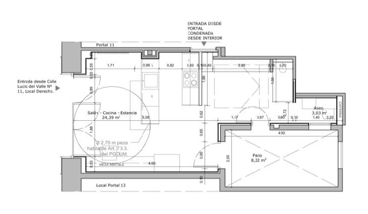 Estudio en calle de Lucio del Valle, 11 - Foto 14