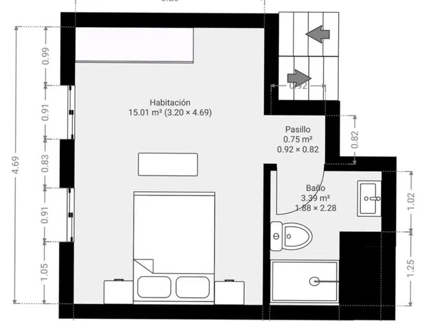 Dúplex en calle de la Imprenta, 8 - Foto 2