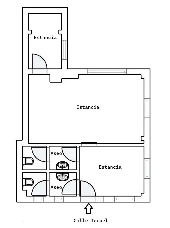 Local comercial en  Calle TERUEL - Foto 19