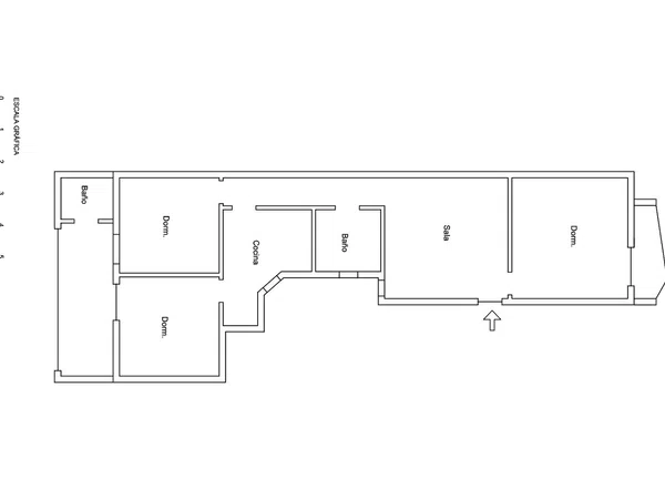 Piso en Barrio Toscal