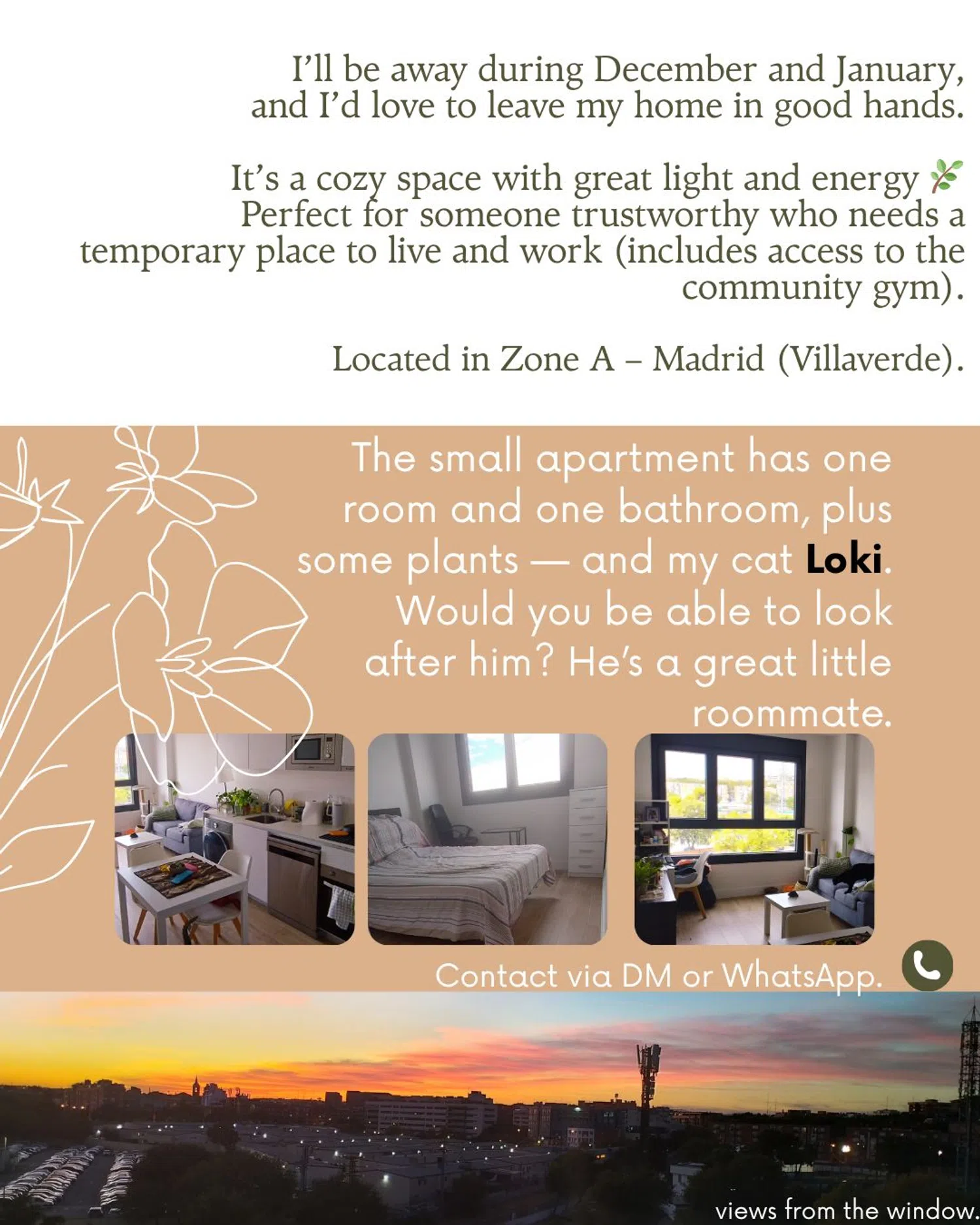 Estudio en calle José María Lozano Sainz, 65 - Foto 2