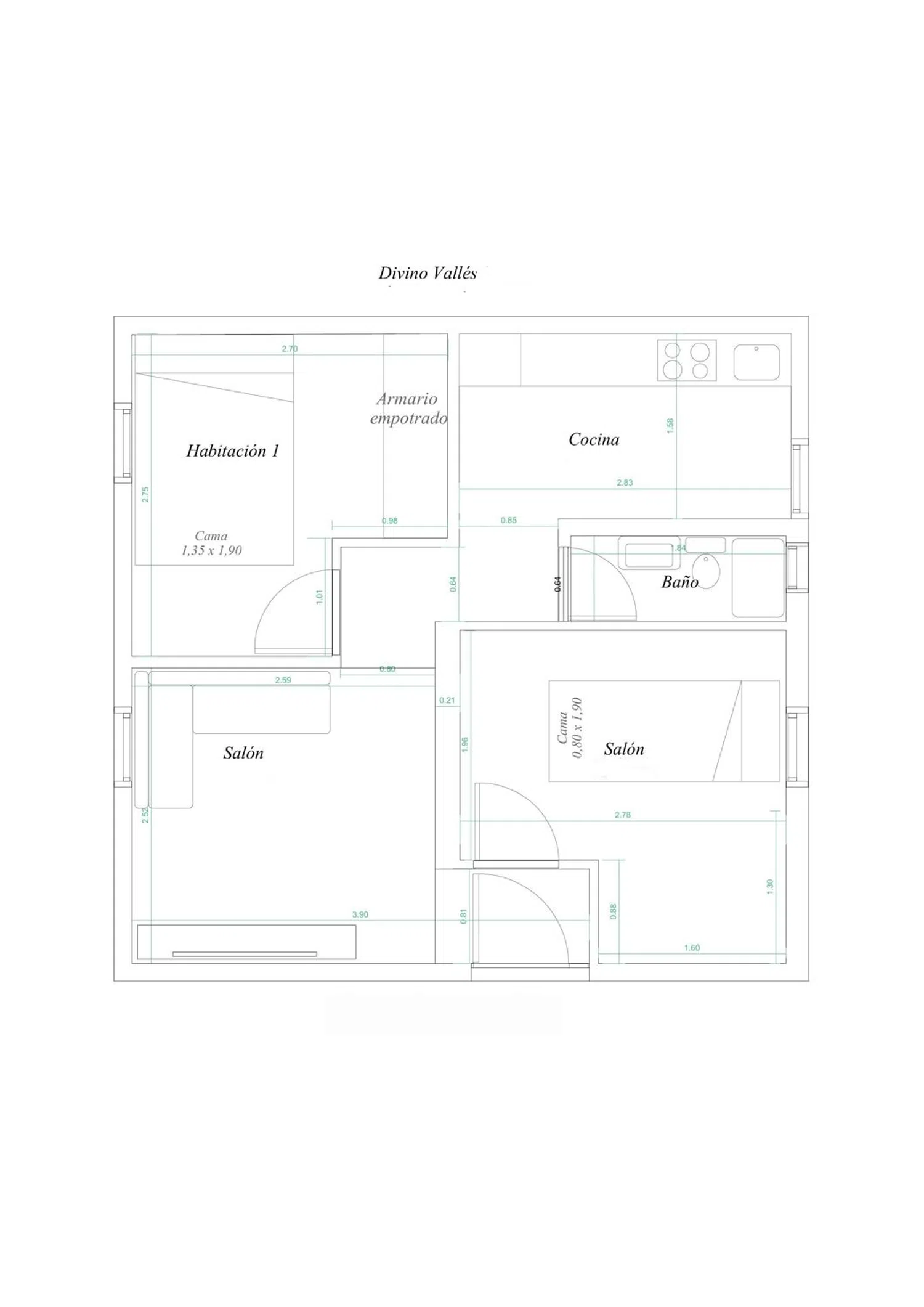 Piso en calle del Divino Vallés, 24 - Foto 21