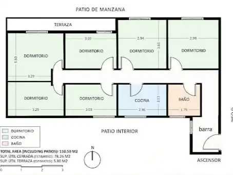Piso en  Calle de la Ciudadela 8 - Foto 2