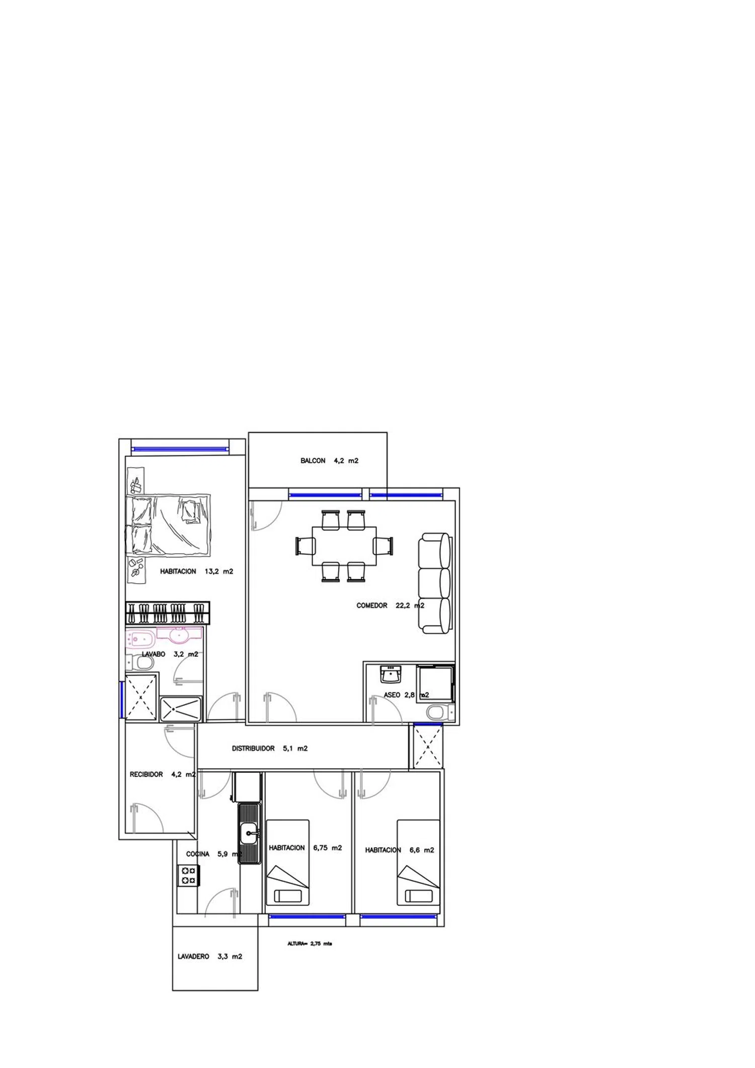 Piso en avenida dels Quinze, 60 - Foto 13