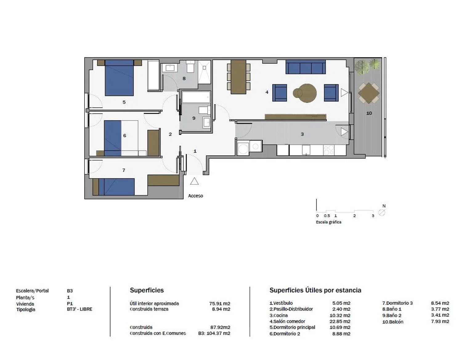Piso en calle d'Eduard Maristany, 323 - Foto 15