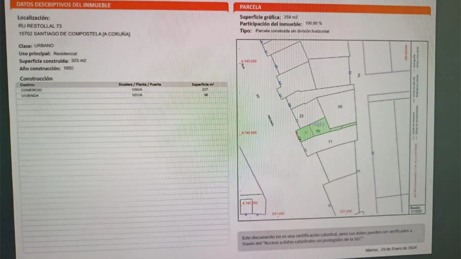 Chalet en  Rúa do Restollal 73 - Foto 2