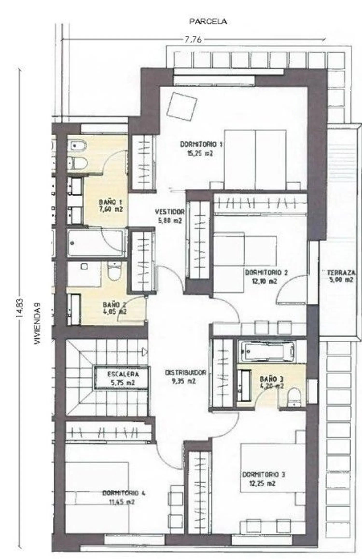 Chalet pareado en avenida del Cerro de San Pedro, 4 - Foto 10