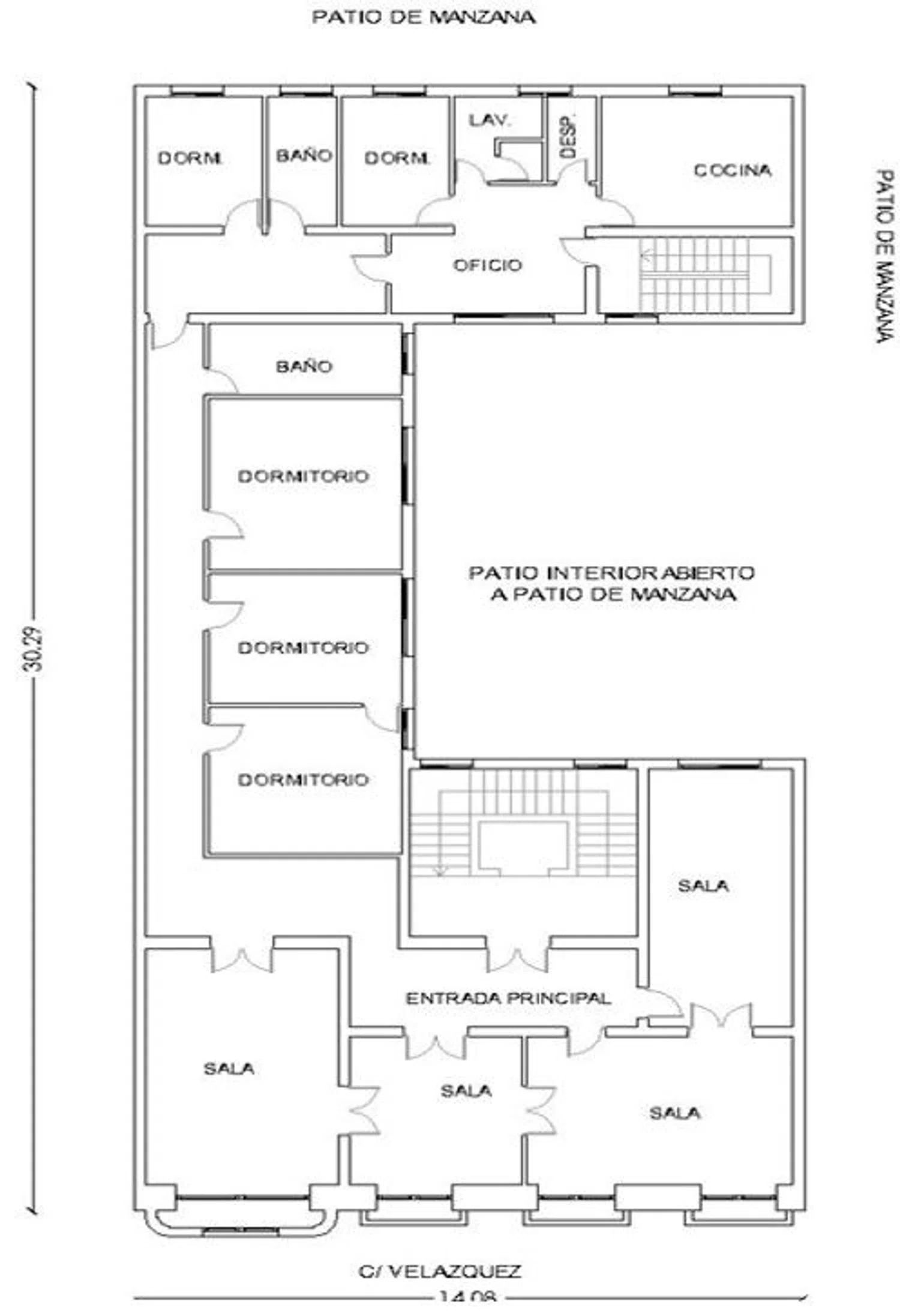 Piso en calle Velázquez, 120 - Foto 1