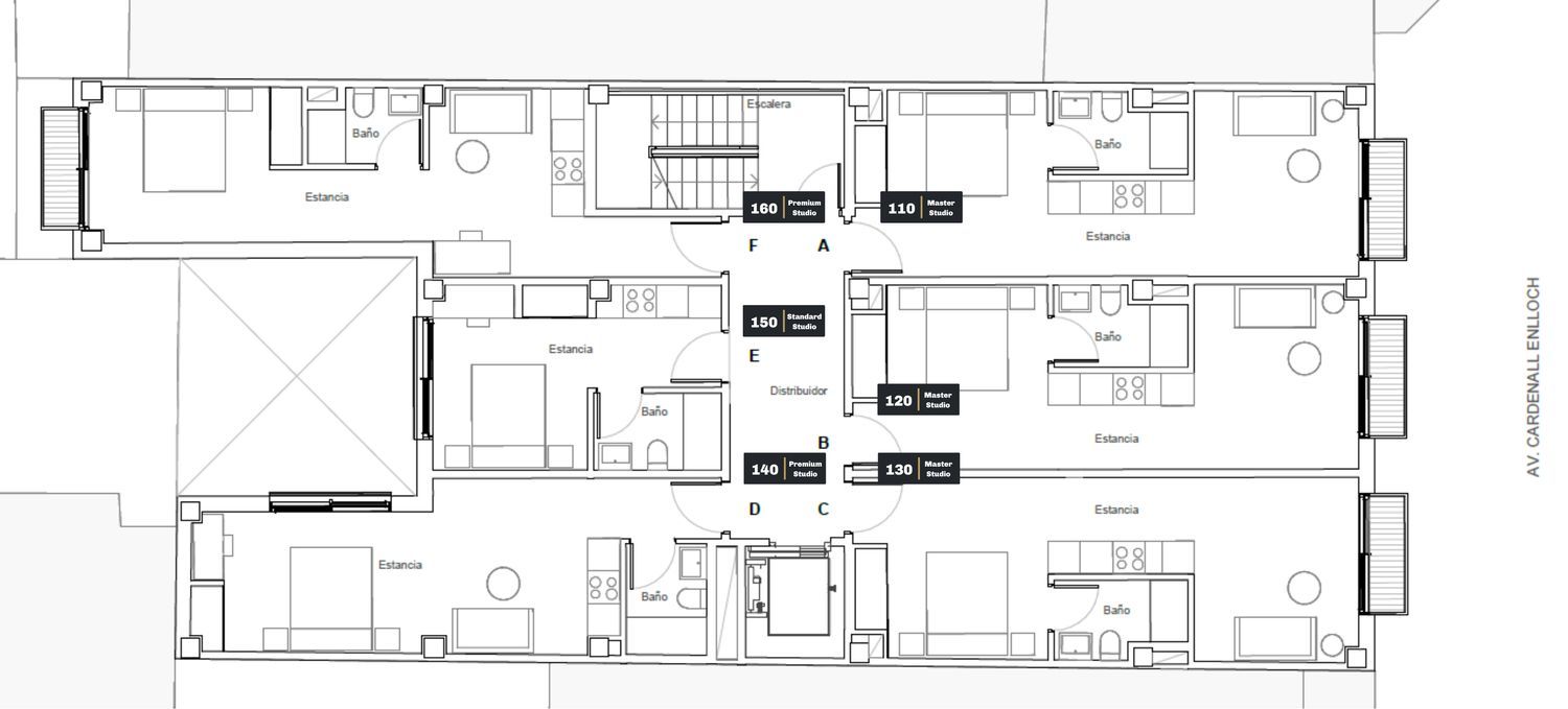 Estudio en Avenida del Cardenal Benlloch, 41 - Foto 28