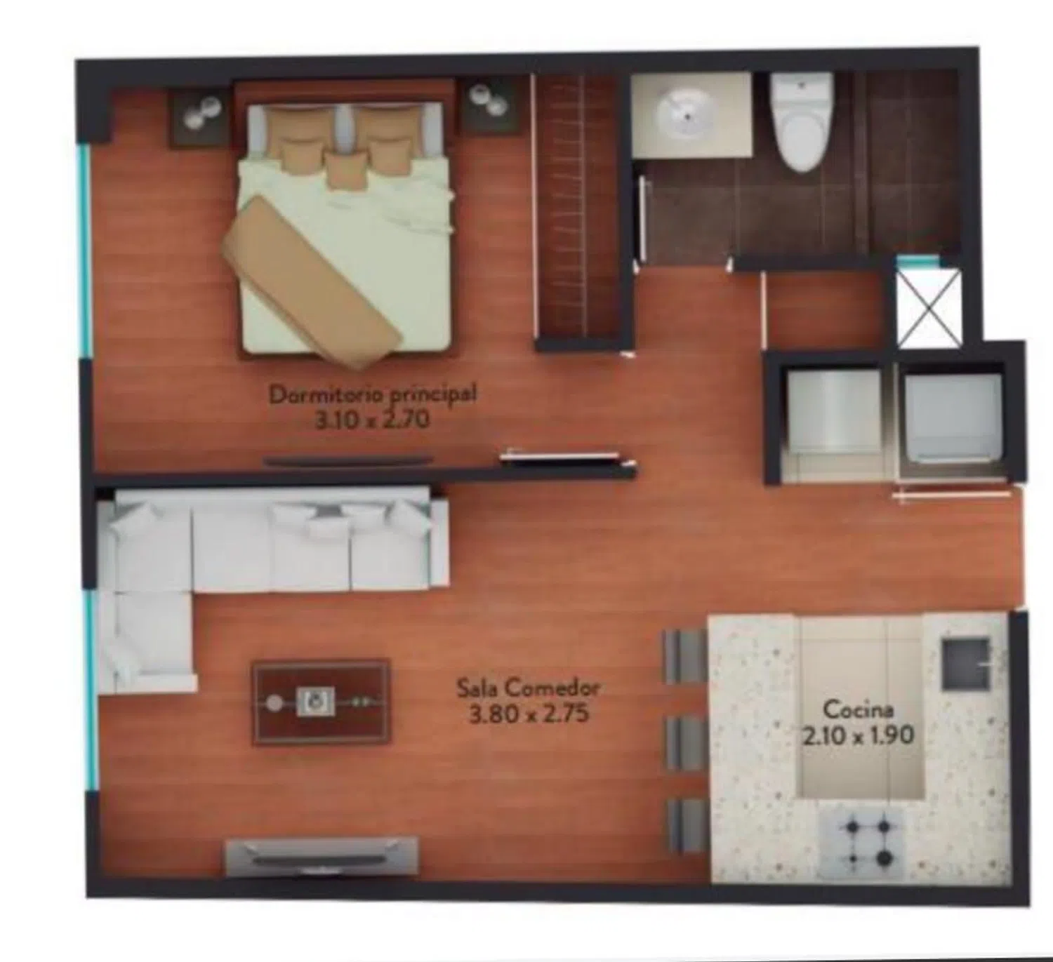 Piso en Constitución, 68 - Foto 2