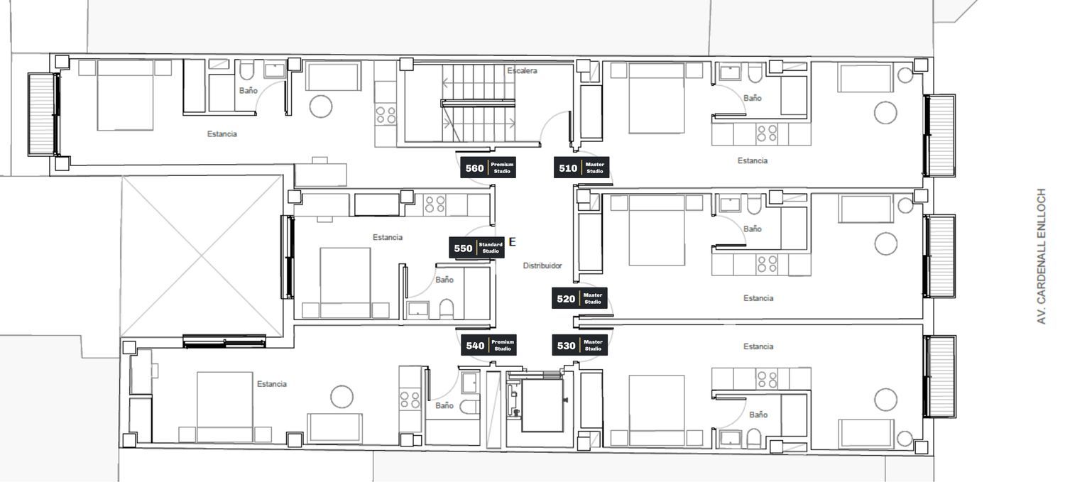 Estudio en Avenida del Cardenal Benlloch, 41 - Foto 32