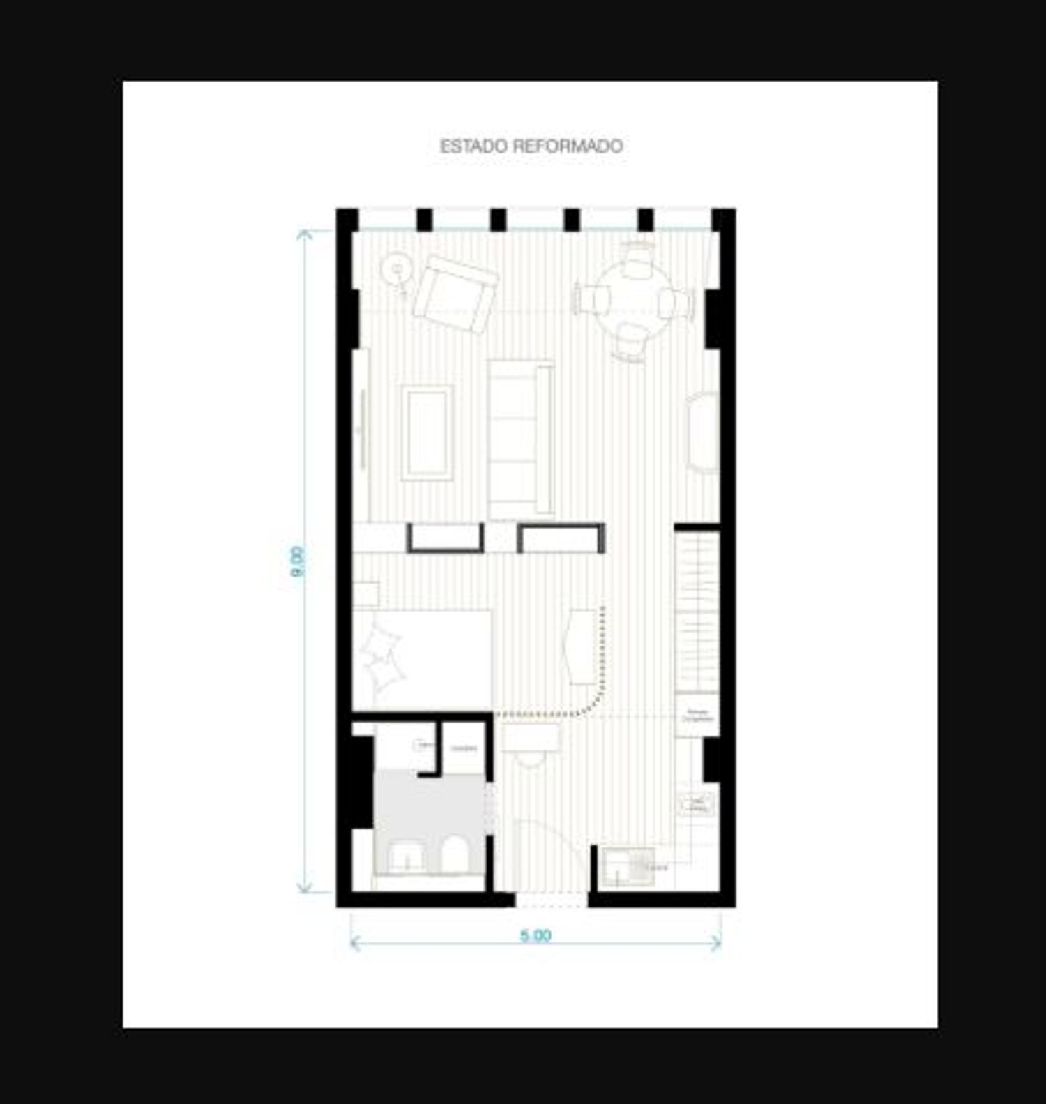 Estudio en Barrio El Viso - Foto 12