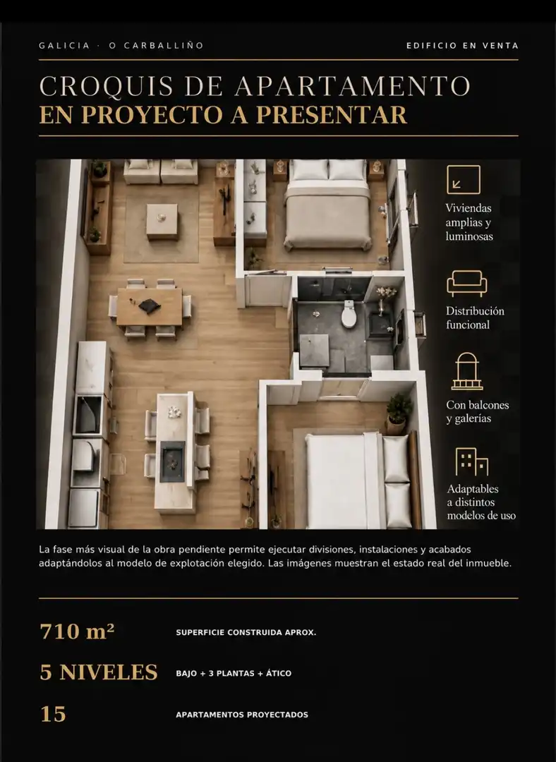Piso en  Rúa Perfectino Viéitez 26 - Foto 8