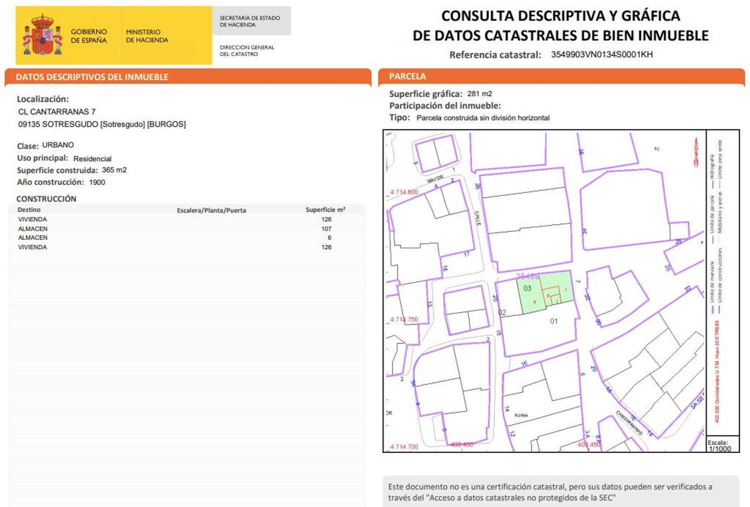 Casa de pueblo en Calle Cantarranas, 7 - Foto 3