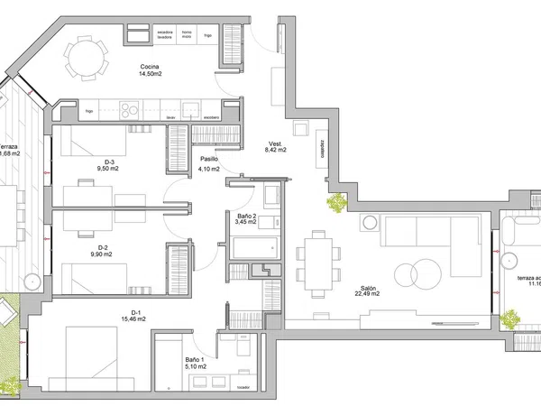 Piso en calle del Pico de San Pedro, 6