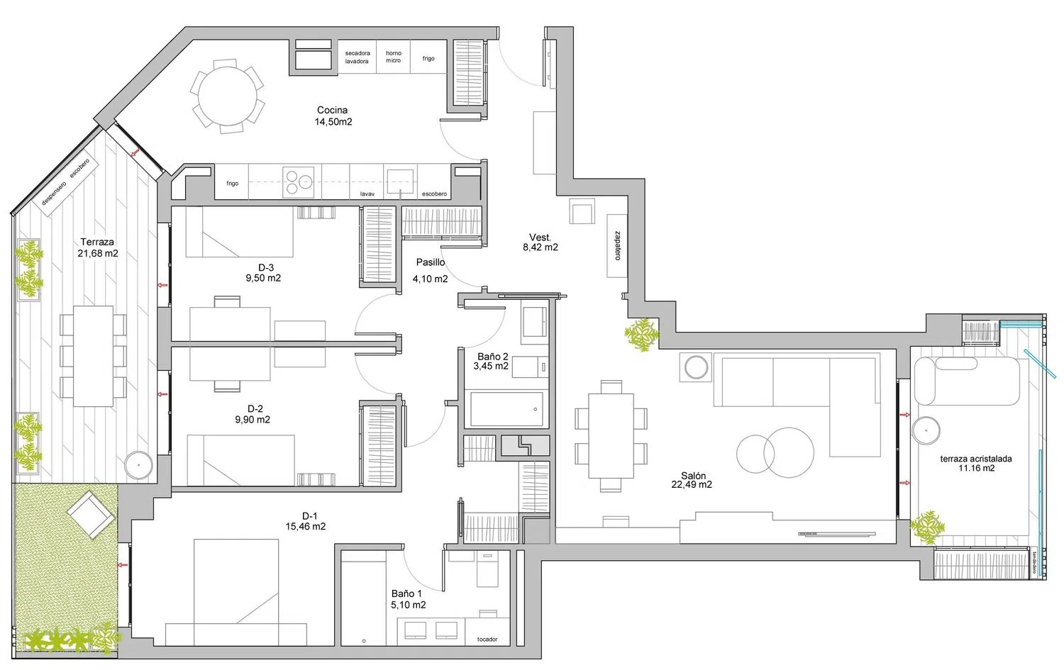 Piso en calle del Pico de San Pedro, 6 - Foto 1