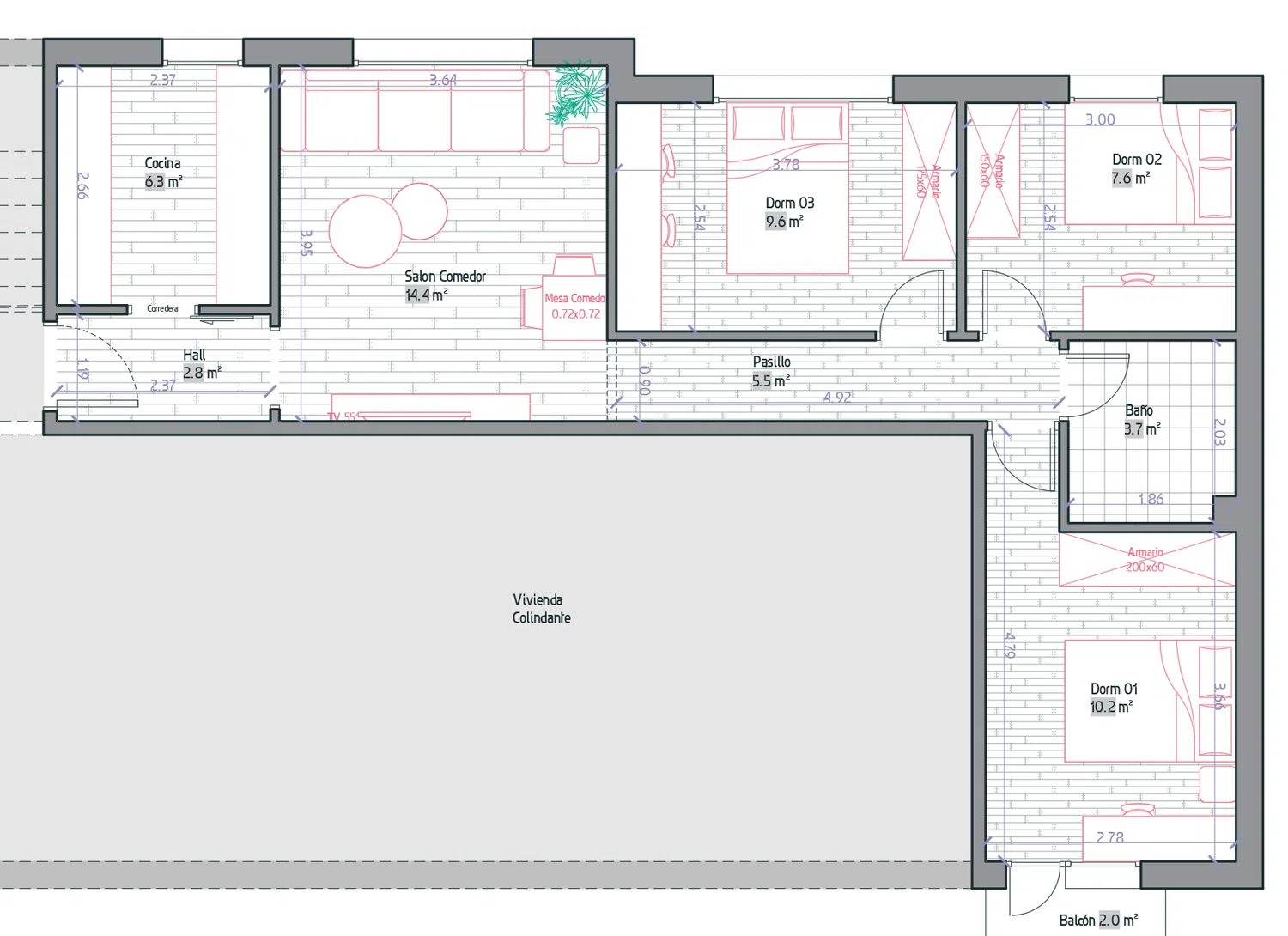 Piso en calle del Capitán Blanco Argibay, 65 - Foto 24