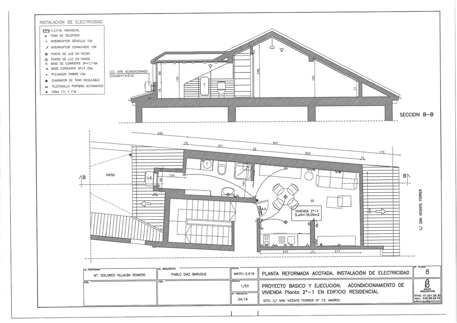 Estudio en calle de San Vicente Ferrer, 72 - Foto 18