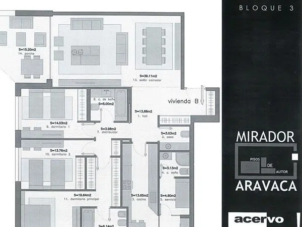 Piso en calle Fernando Vizcaíno Casas, 14