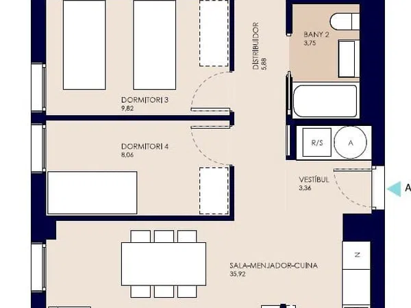 Piso en Calle Salvador Espriu, 29, Califòrnia-Santa Madrona, Califòrnia-Santa Madrona - Foto 18