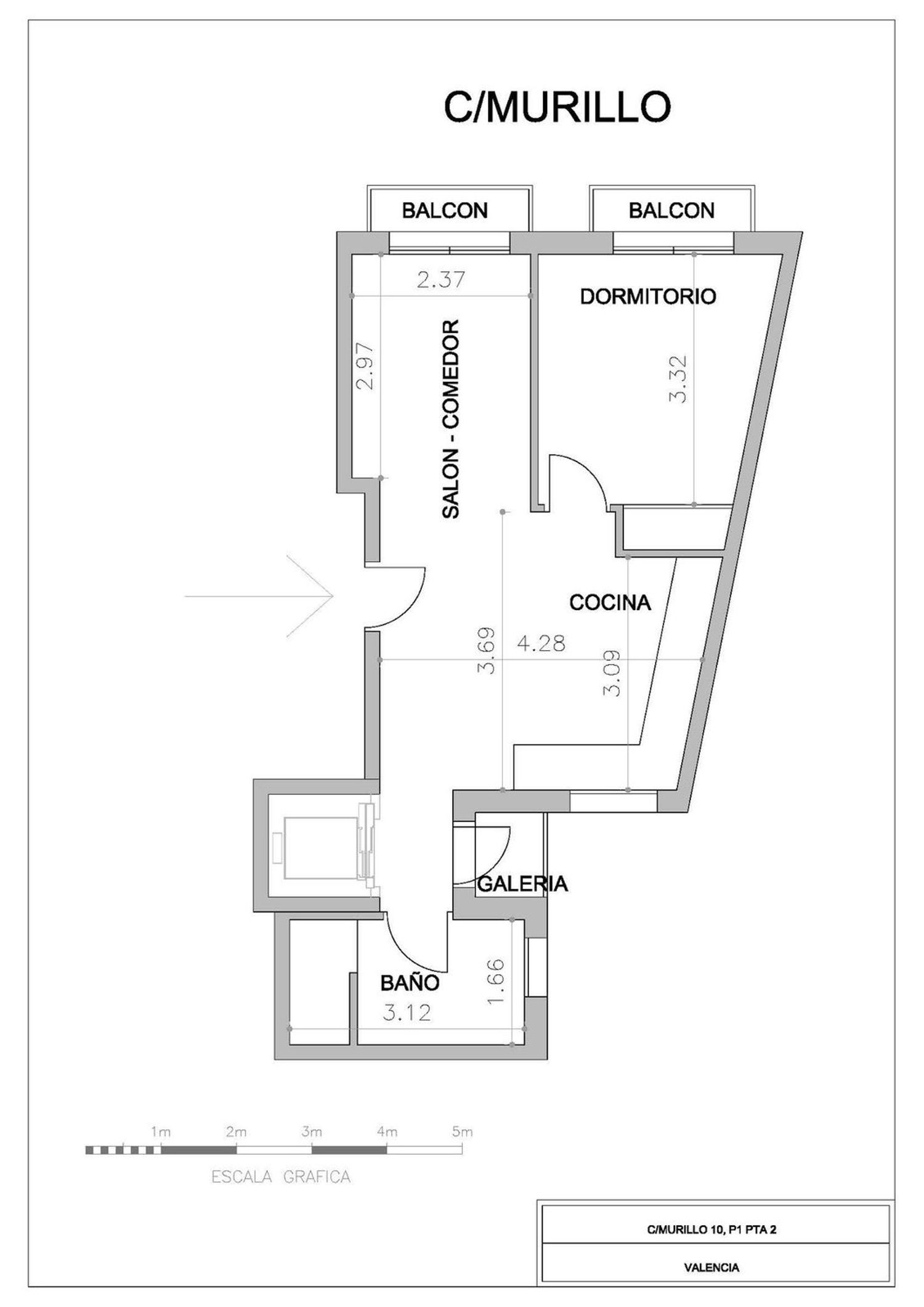 Piso en calle de Murillo, 10 - Foto 3