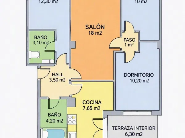Piso en Plaza El Desierto, 2, Lasesarre, Lasesarre - Foto 29