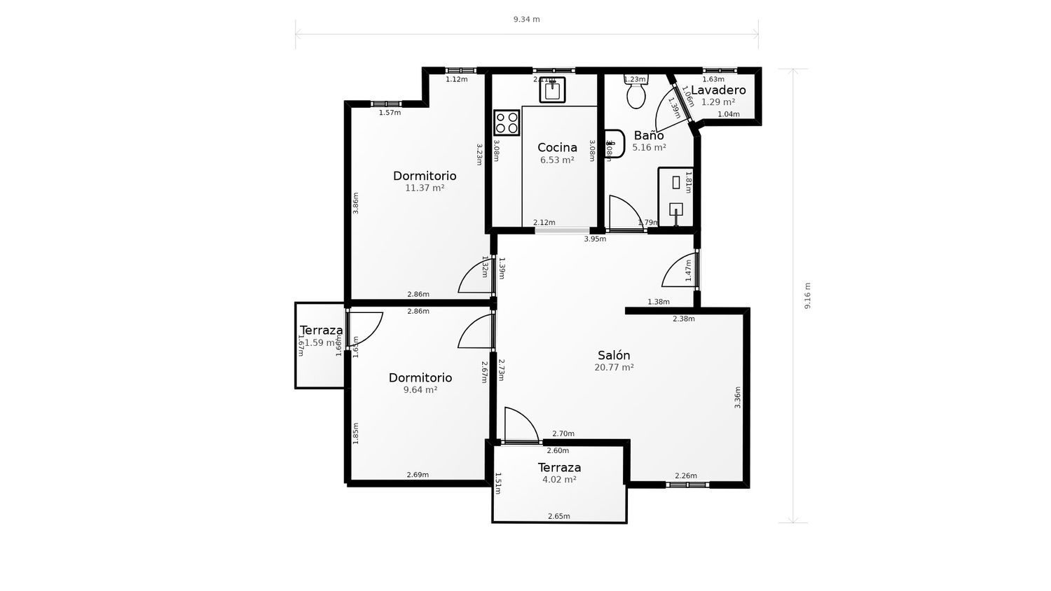 Piso en Barrio La Fontsanta - Foto 37