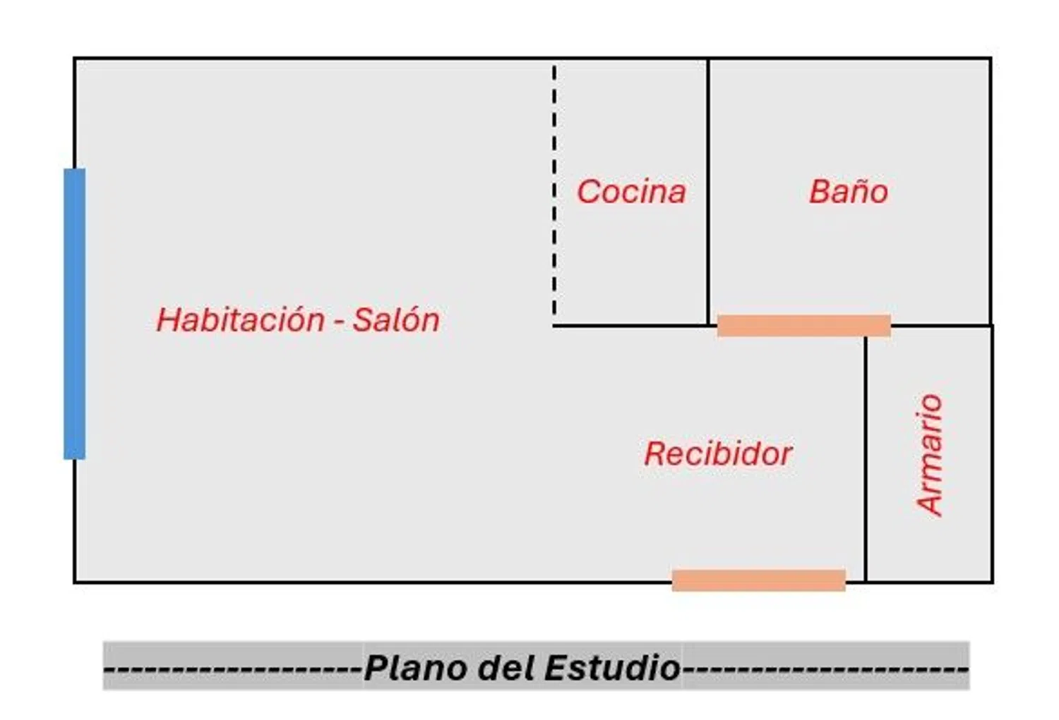 Estudio en calle del Lago Constanza, 65 - Foto 2