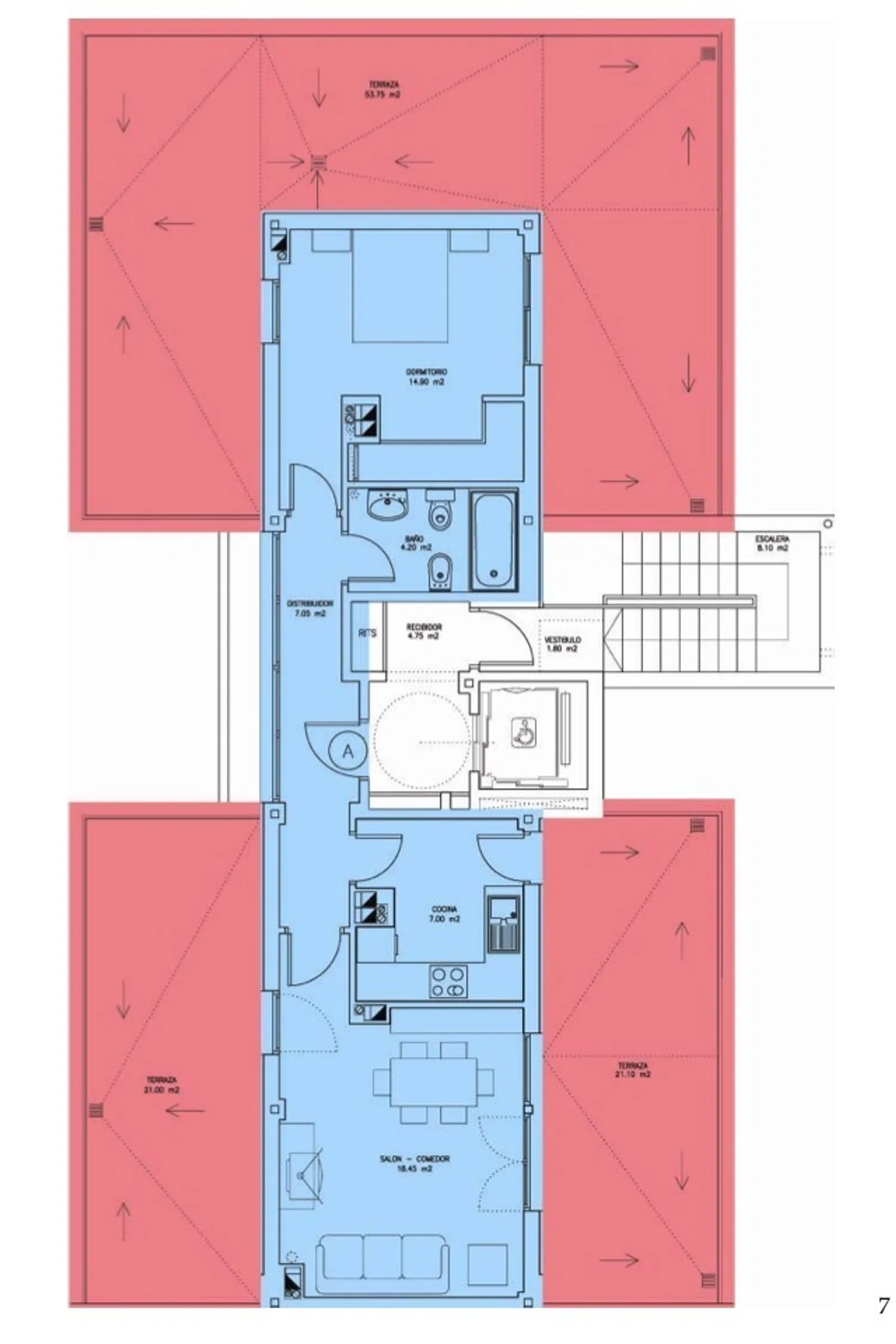 Ático en calle de la Estación de las Delicias, 6 - Foto 29