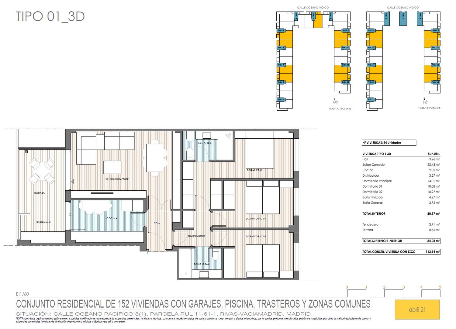 Piso en calle Oceano Indico, 1 - Foto 24
