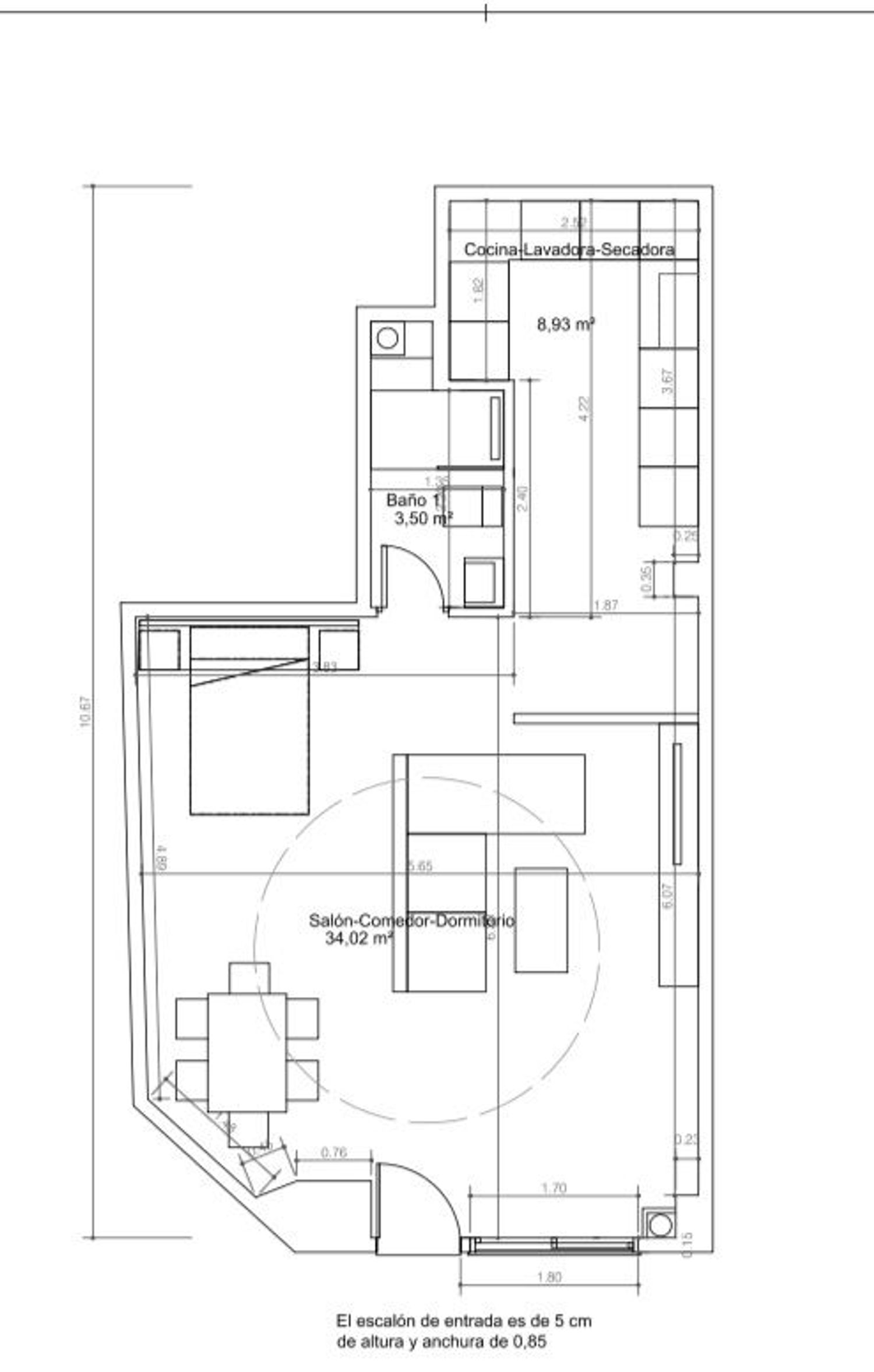 Estudio en Calle Eugenio Oneguin, Cortijo Alto - Foto 25