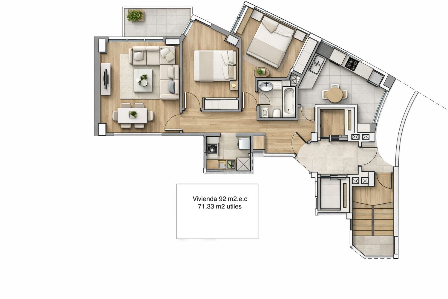 Piso en avenida de França, 1 - Foto 34