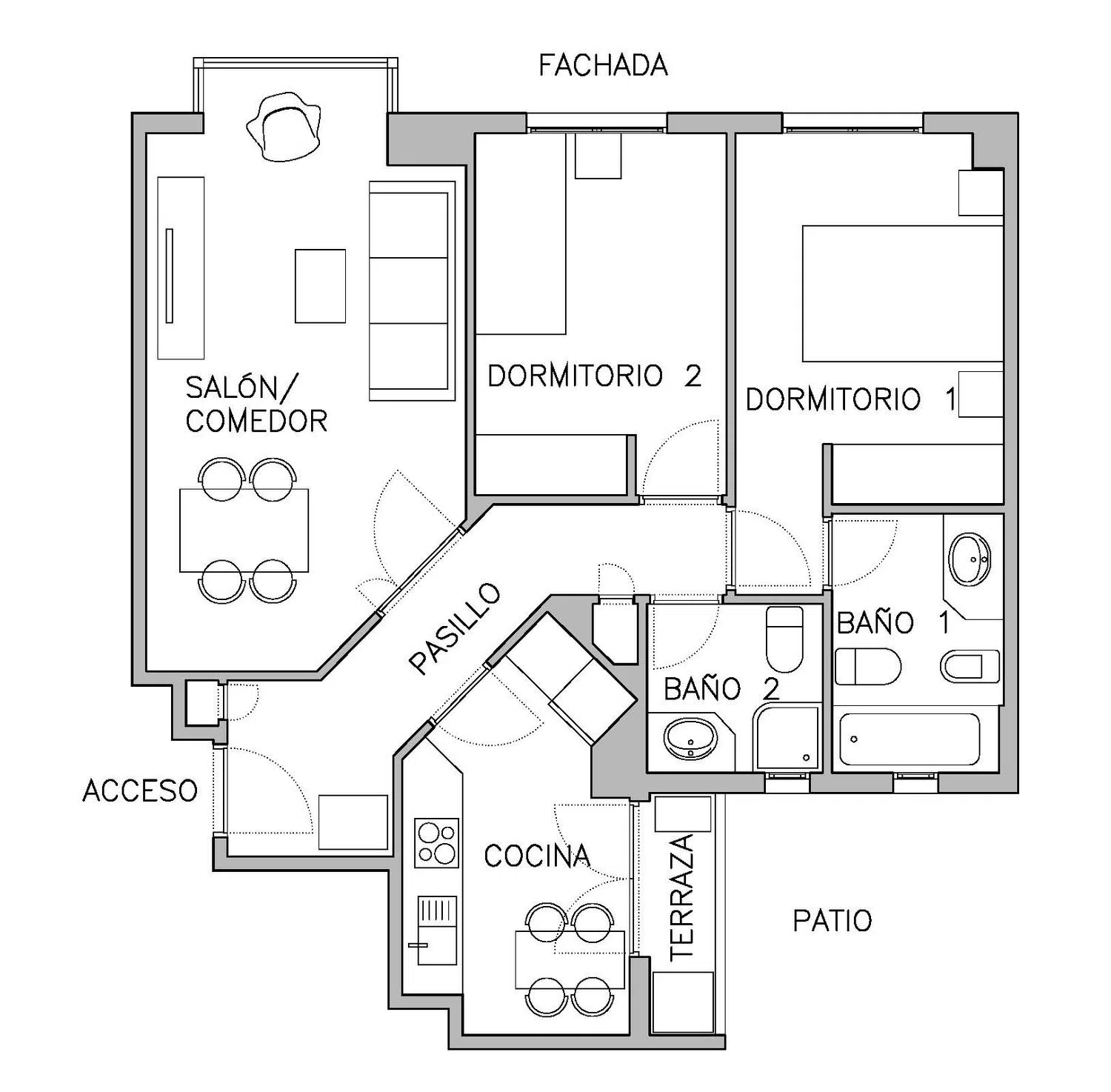 Piso en calle de Mozart, 46 - Foto 1