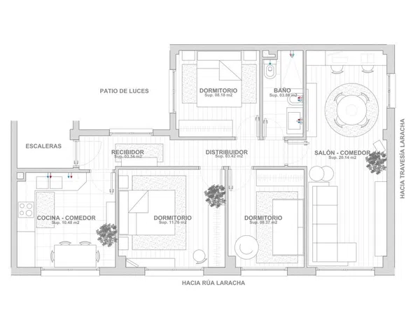 Piso en calle Laracha, 9 - Foto 13