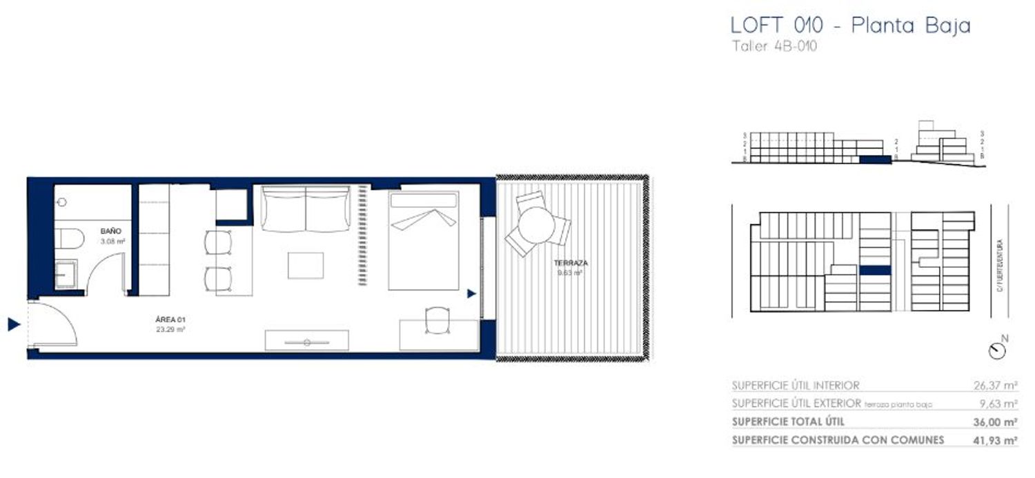 Estudio en calle de Fuerteventura, 7 - Foto 4