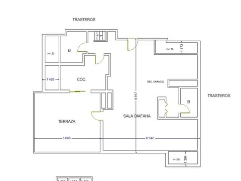 Ático en Sector Literatos, 5