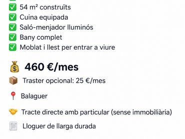 Piso en  Carrer de Girona 61 - Foto 1