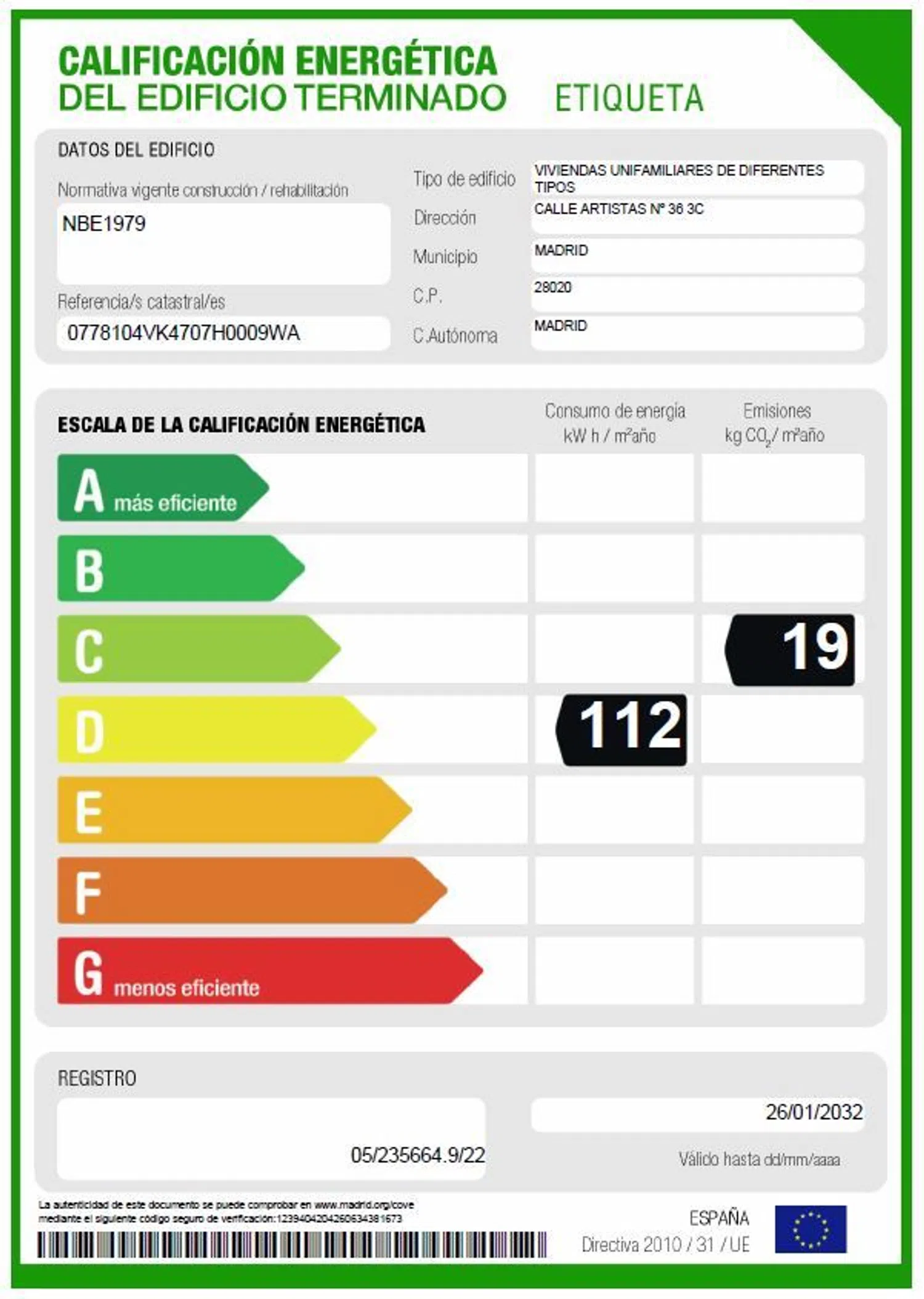 Piso en calle Artistas, 36 - Foto 33