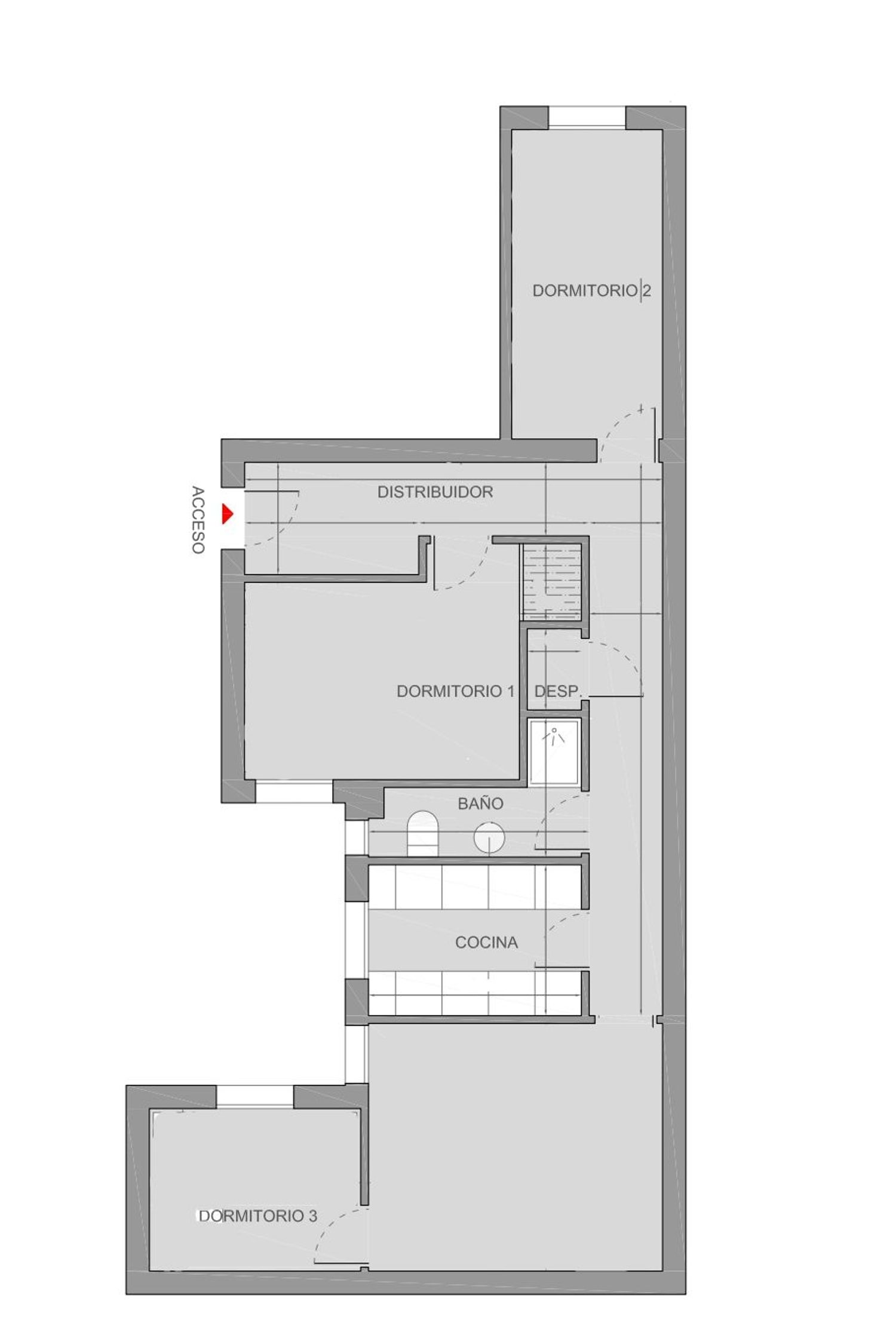 Piso en Ventilla-Almenara - Foto 1