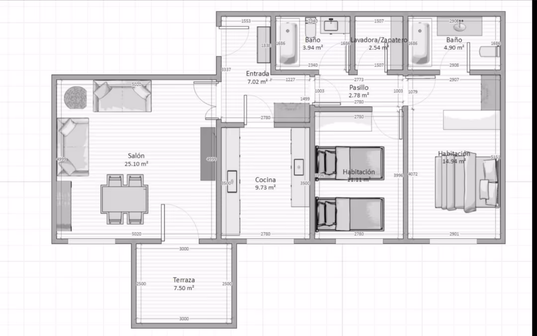 Piso en  Avenida de los Quiñones 6P - Foto 2