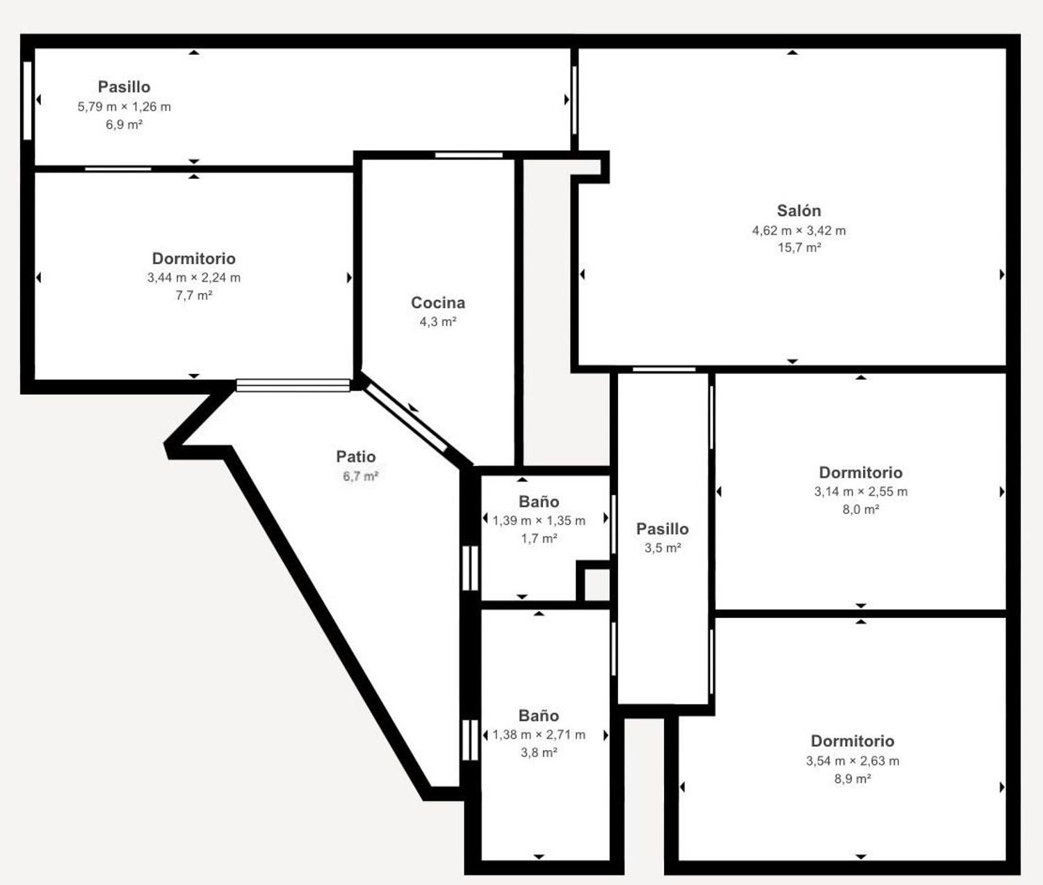 Piso en calle de Bretón de los Herreros, 24 - Foto 28