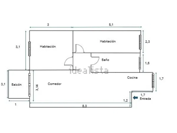 Piso en venta en Zona Metro - Foto 14