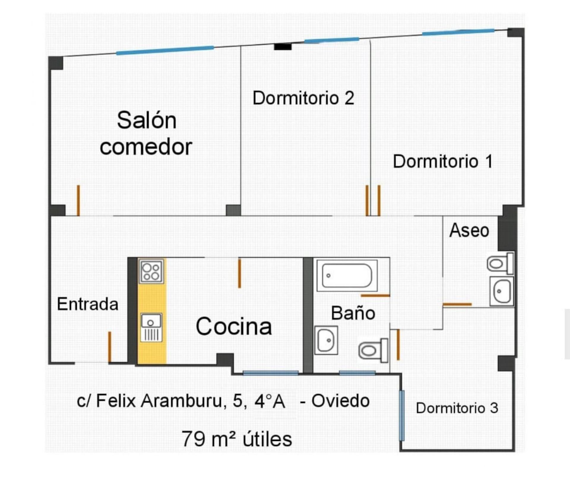 Piso en  Calle Félix Aramburu 5 - Foto 1