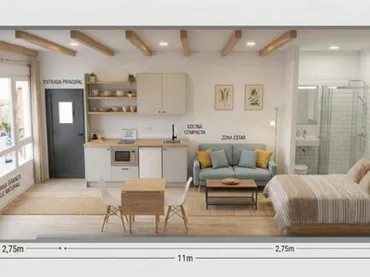 Estudio en Alcorcón - Foto 1