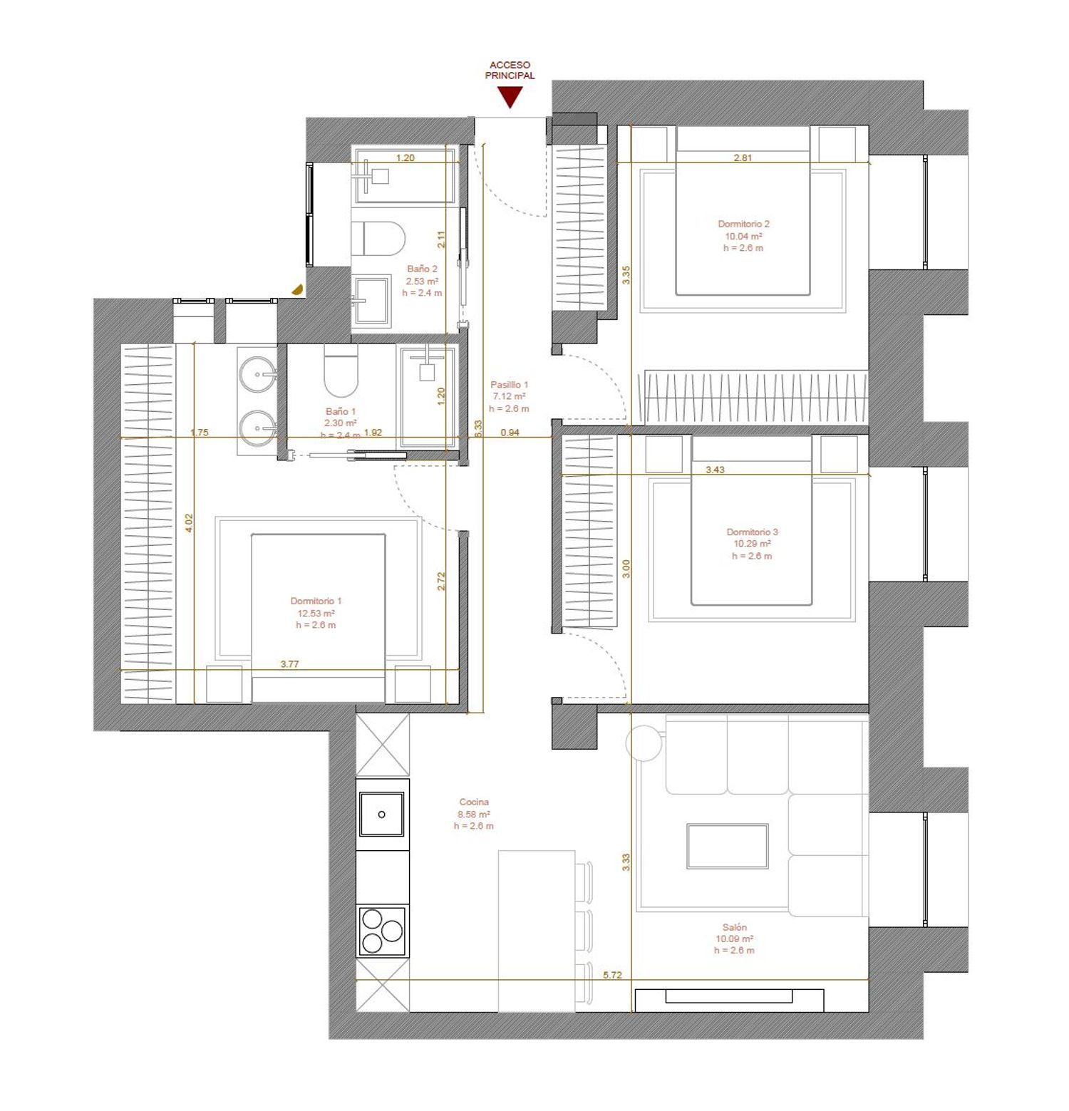 Piso en calle de Diego de León, 51 - Foto 13