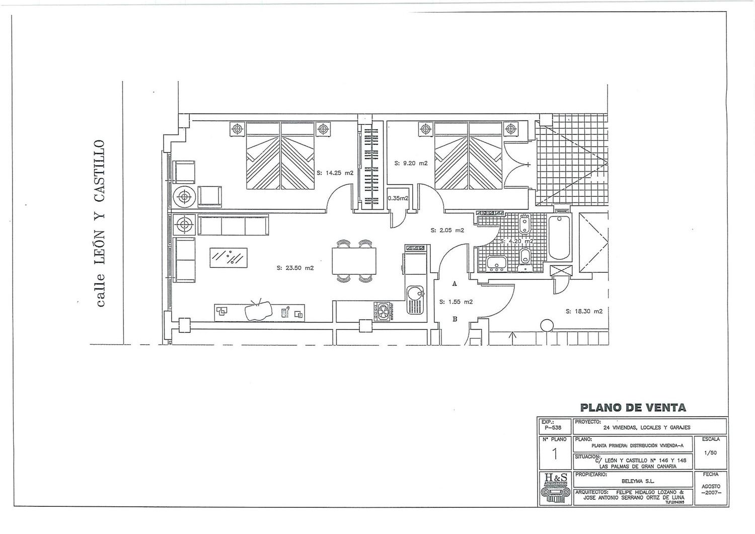 Piso en Calle León y Castillo, 148, Arenales - Lugo - Avda Marítima - Foto 16