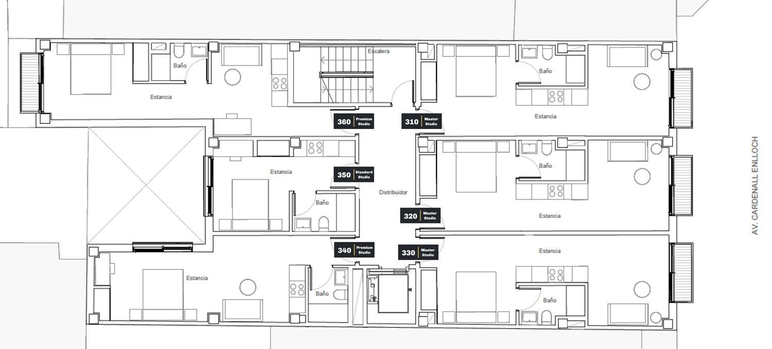 Estudio en Avenida del Cardenal Benlloch, 41 - Foto 30