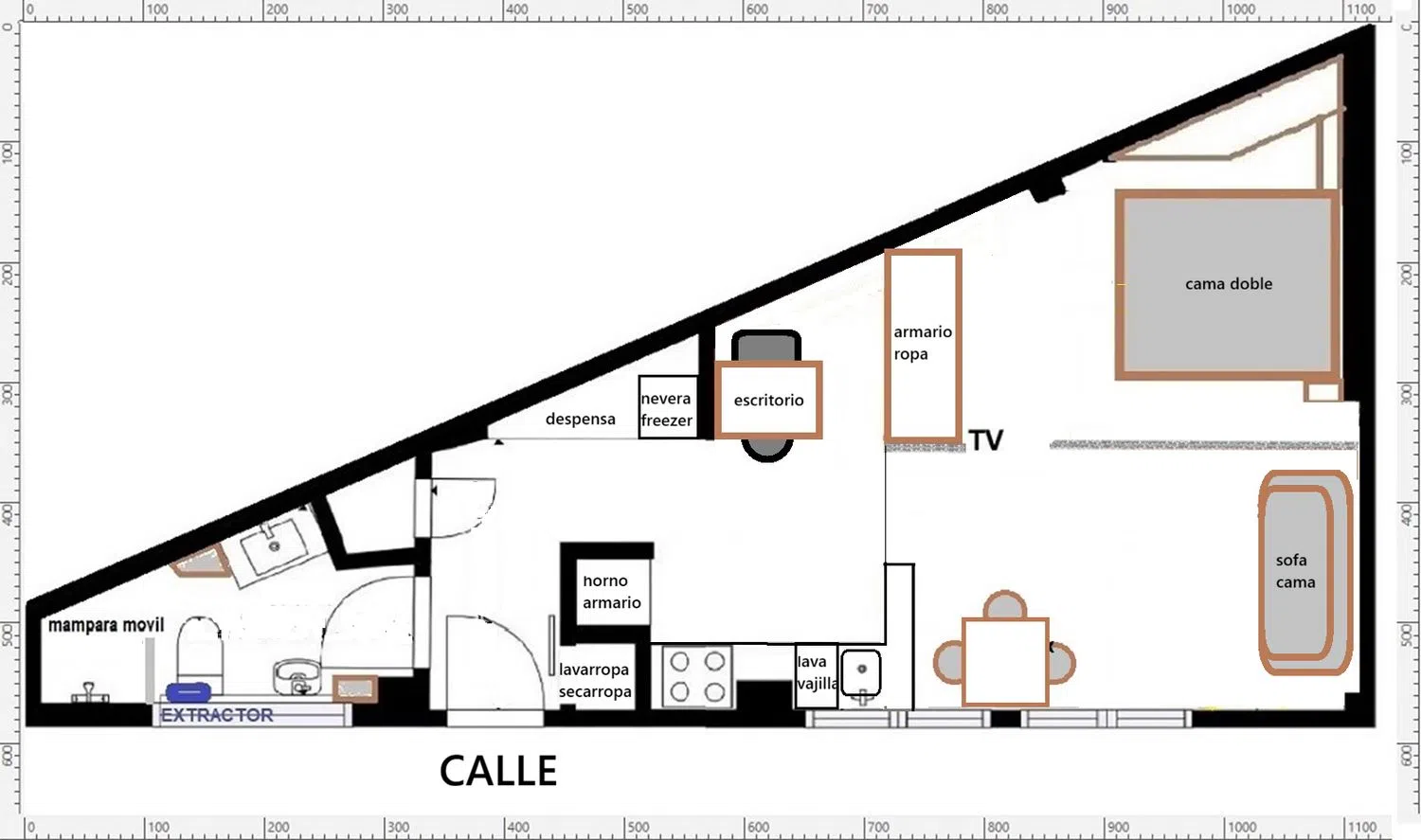 Estudio en calle de Montitxelvo, 21 - Foto 16